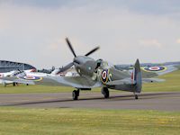 TD248 Supermarine Spitfire Mk XVIe - Duxford 2011 - pic by Nigel Key