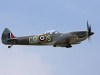 TD248 Supermarine Spitfire Mk XVIe - Duxford 2011 - pic by Nigel Key
