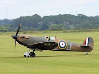 P9374 - Spitfire Mk Ia, Duxford 2012 - pic by Nigel Key