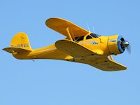 Beech Model 17 'Staggerwing', Duxford 2012 - pic by Nigel Key