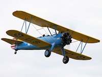 Boeing Model 75 'Stearman', Old Warden 2010 - pic by Nigel Key