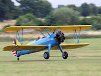 Boeing Model 75 'Stearman', Old Warden 2010 - pic by Nigel Key