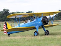 Boeing Model 75 'Stearman', Old Warden 2010 - pic by Nigel Key