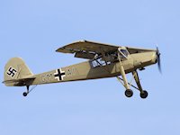 Fieseler Fi 156 'Storch', Duxford 2013 - pic by Nigel Key