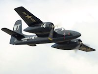 Grumman F7F 'Tigercat', Duxford 2006 - pic by Nigel Key