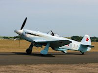 Yakovlev Yak-3, Duxford 2013 - pic by Nigel Key