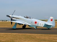 Yakovlev Yak-3, Duxford 2013 - pic by Nigel Key